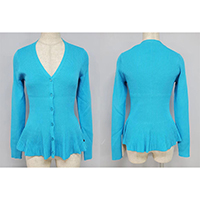 Ladies Cotton Blend Cardigan