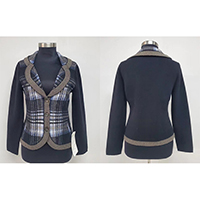 Ladies Wool Cashmere Blend Blazer