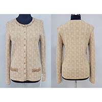 Ladies Wool Cotton Cardigan